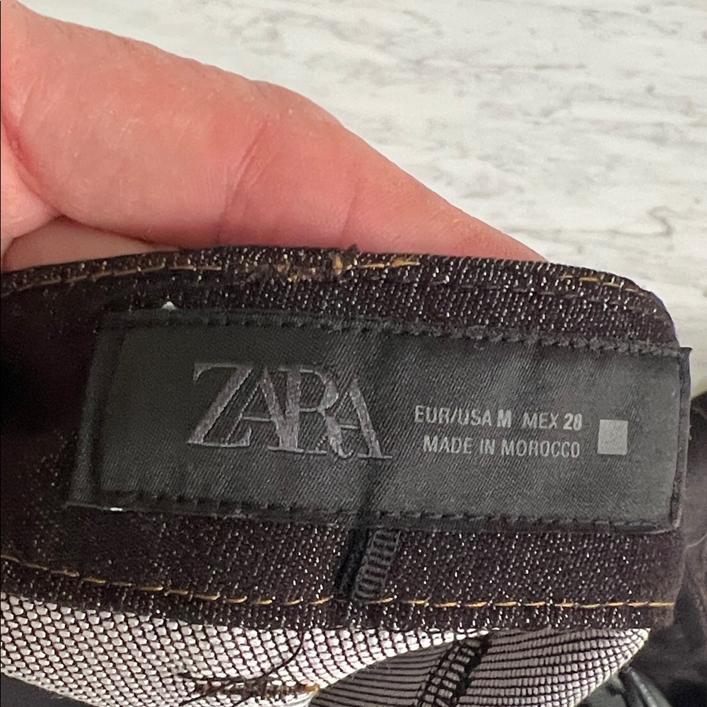 Zara Front Seam Super Soft Wide Leg Pants - Picture 7 of 8